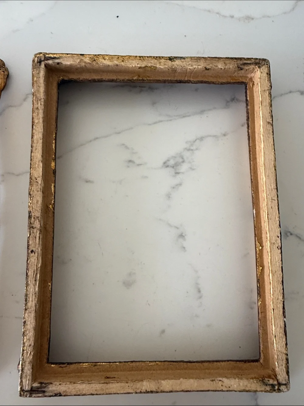 Vintage Set of 4 Ornate Wooden Frames no glass